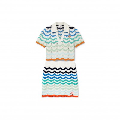 CASABLANCAPARIS GRADIENT WAVE CROCHET KIT WS25-KW-967-01